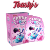 Cotton Candy Push Pop Toastys