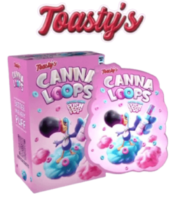 Cotton Candy Push Pop Toastys